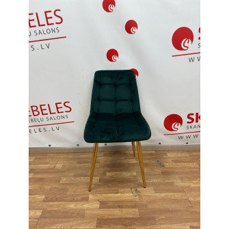 Silla de cocina Pearl (Velveta) de la exposición (Terciopelo gris)